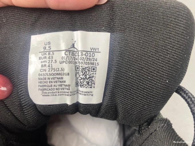 MaikeSneakers Jordan 12 Barons Air CT8013-010 0726